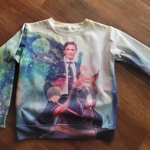 Prime Minister Trudea on unicorn shirt